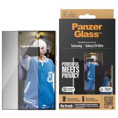PanzerGlass - PanzerGlass Galaxy S24 Ultra H&auml;rdat Glas Sk&auml;rmskydd Privacy