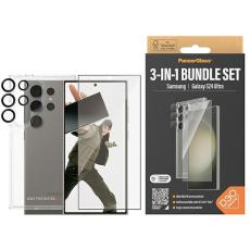 PanzerGlass - PanzerGlass Mobilskal till Galaxy S24 Ultra MagSafe + Sk&auml;rmskydd + Lins
