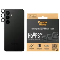 PanzerGlass - PanzerGlass Galaxy S24/S23/S23 Plus Kameraskydd H&auml;rdat Glas - Svart