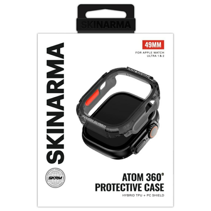 Skinarma - Skinarma Apple Watch 46mm Skal Atom - Smoke