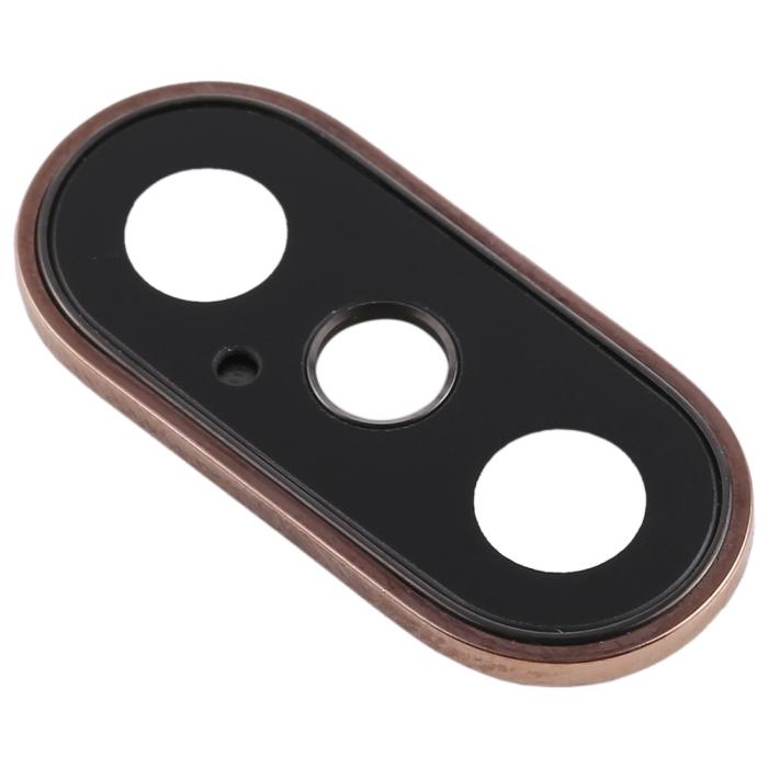 UTGATT1 - iPhone XS & XS Max Glaslins för bakre kamera - Guld