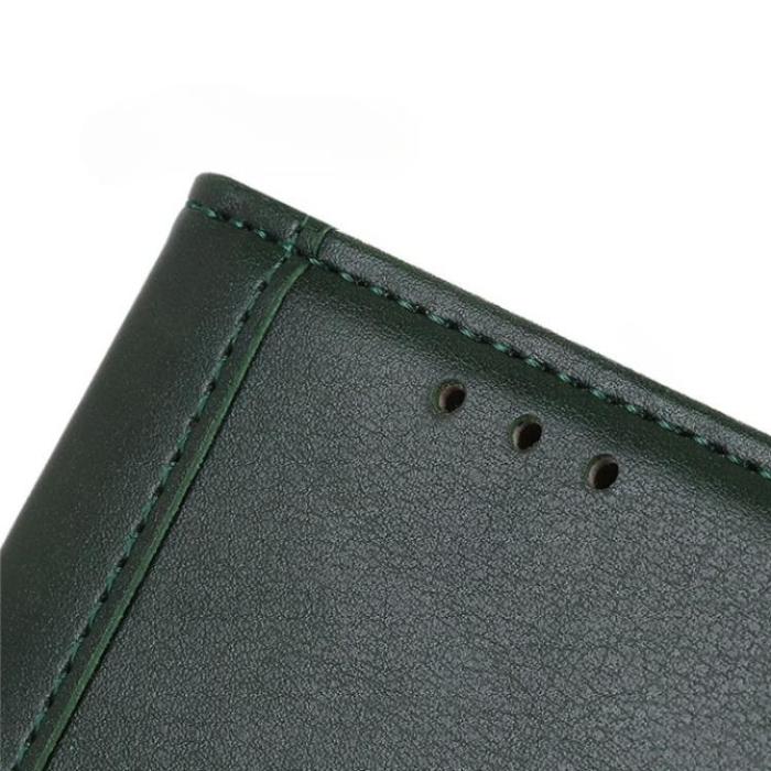 A-One Brand - Google Pixel 6a Plånboksfodral PU-Läder Folio Flip - Grön