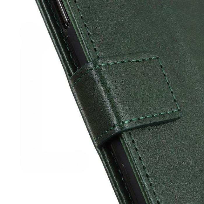 A-One Brand - Google Pixel 6a Plånboksfodral PU-Läder Folio Flip - Grön