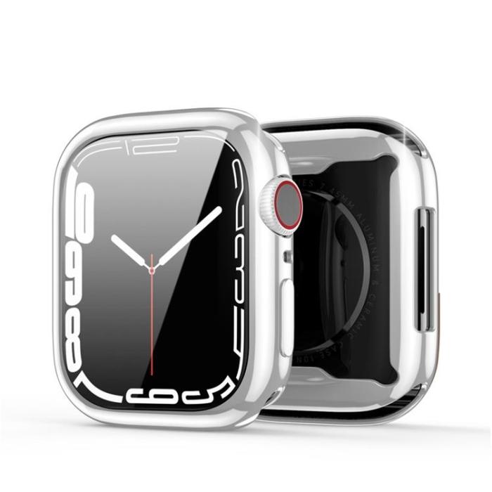 Dux Ducis - DUX DUCIS Apple Watch 4/5/6/SE 44mm Skal Somo Flexible - Silver