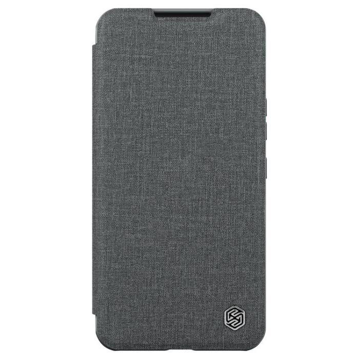 UTGATT5 - Nillkin Galaxy S22 Plus Plånboksfodral Kameraskydd Holster Flip - Grå