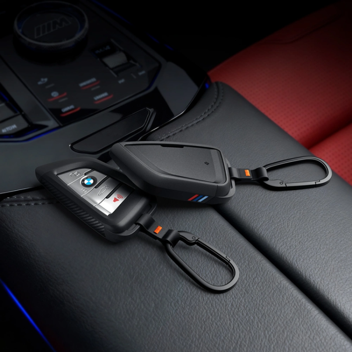 Spigen - Spigen BMW Key Skal BK100 FOB – Svart