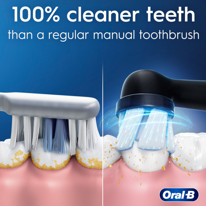 Oral B - Oral B Eltandborste iO2 Series Duo Night Black / Calm Pink