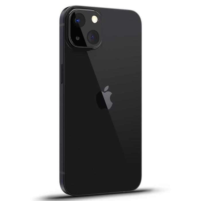 UTGATT - Spigen Optik TR Kameralinsskydd i Härdat Glas 2-Pack iPhone 13 / 13 Mini