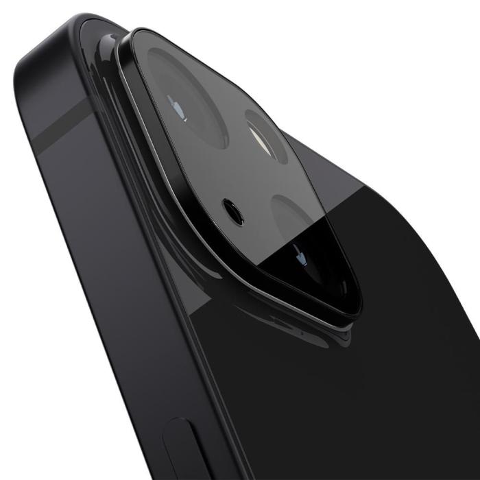 UTGATT - Spigen Optik TR Kameralinsskydd i Härdat Glas 2-Pack iPhone 13 / 13 Mini