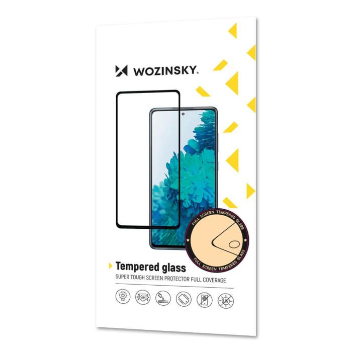 Wozinsky - Wozinsky Full Glue Härdat Glas Skärmskydd till iPhone 13/13 Pro - Svart