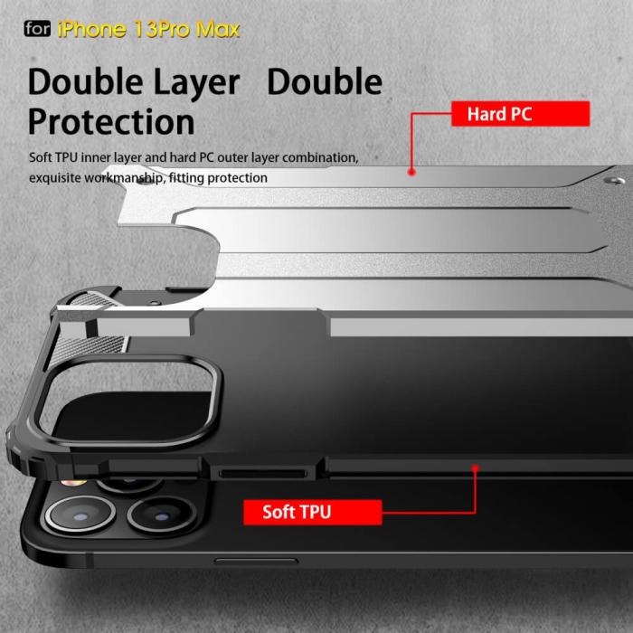 OEM - Armor Guard Mobilskal till iPhone 13 Pro Max - Svart