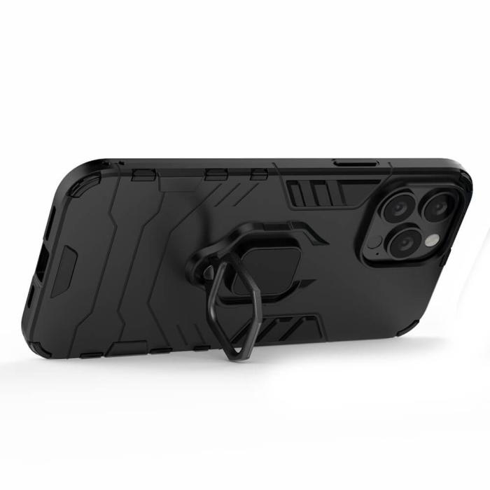 OEM - Ring Holder mobilskal till iPhone 13 Pro Max - Svart