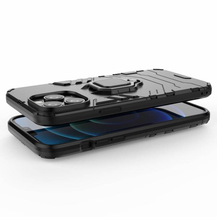 OEM - Ring Holder mobilskal till iPhone 13 Pro Max - Svart