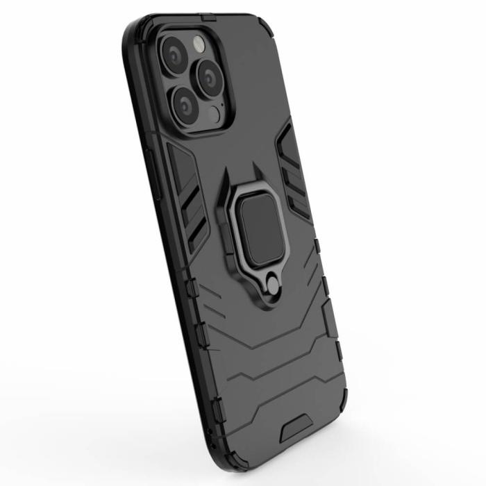 OEM - Ring Holder mobilskal till iPhone 13 Pro Max - Svart