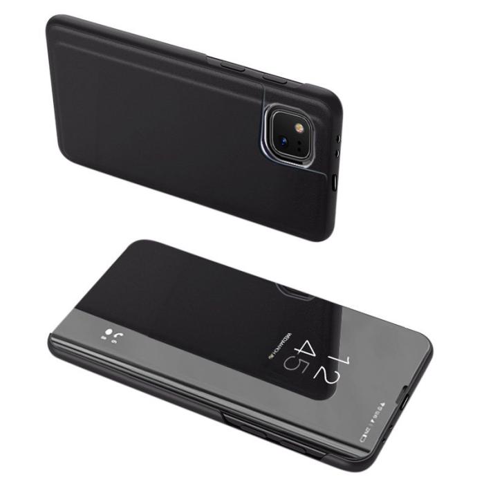 UTGATT1 - Clear View Fodral Realme 8 / 8 Pro - Svart