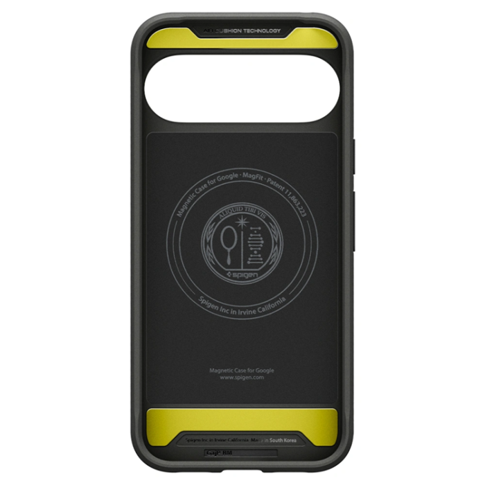 Spigen - Spigen Google Pixel 10/10 Pro Mobilskal Magsafe Rugged Armor - Svart