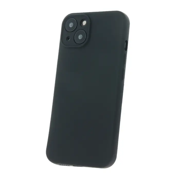 TelForceOne - Silikonfodral till iPhone 13 Pro Max Svart - Skyddande Tåligt