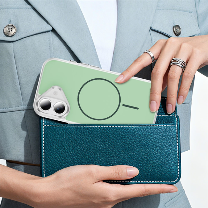 A-One Brand - iPhone 17 Mobilskal MagSafe Skin Touch TPU PC