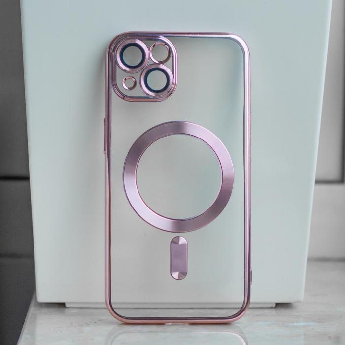 OEM - Chrome Magsafe Skal iPhone 13, roséguld