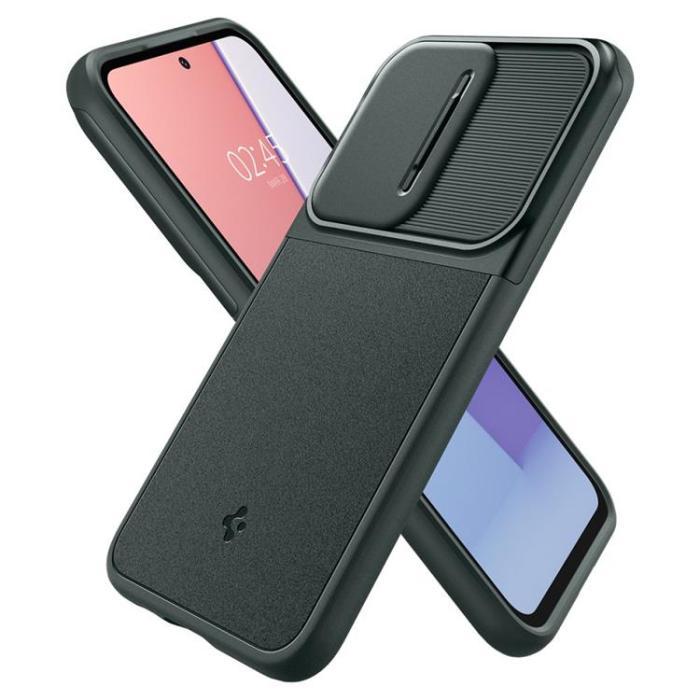 UTGATT - Spigen Galaxy S23 FE Mobilskal Optik Armor - Abyss Grön