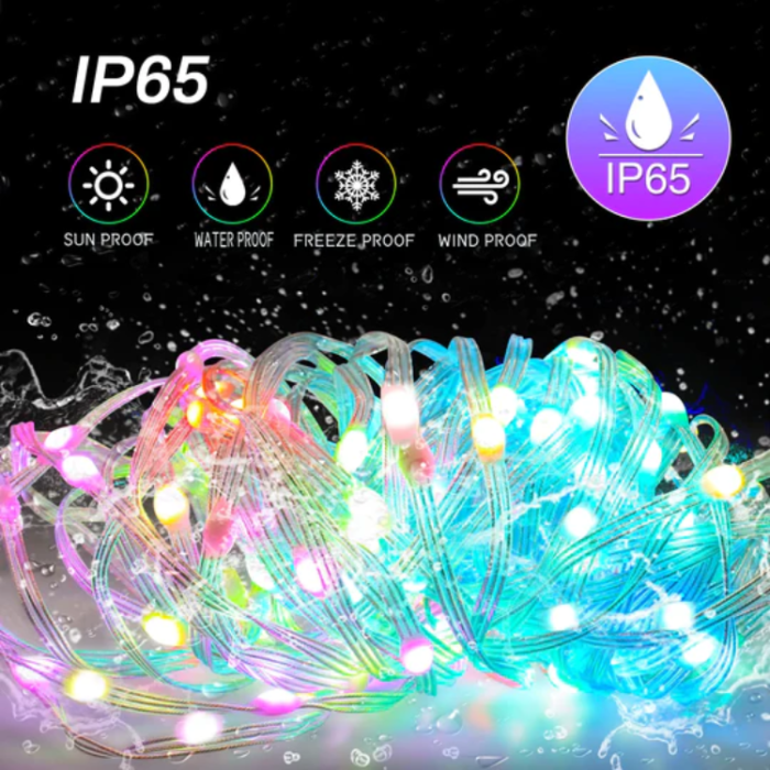 OEM - LED String Lights För Juldekoration 5M - Flerfärgad