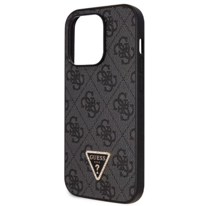 Guess - Guess iPhone 13 Pro Mobilskal Crossbody Metall Logo - Svart