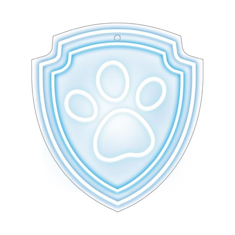 Paw Patrol LED Neon Light PAW Plexiglass Hängande | 264 | AlltMobil