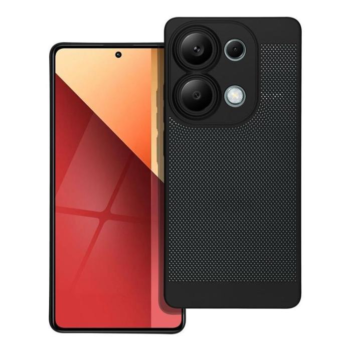 OEM - Xiaomi Redmi Note 13 Pro 4G Mobilskal Breezy - Svart