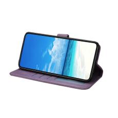 OEM - Samsung Galaxy A57 Pl&aring;nboksfodral Konstl&auml;der Flip Skydd - Lila
