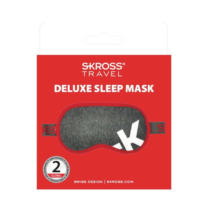 SKROSS - SKROSS Sovmask/Ögonmask Delux - Mörkgrå