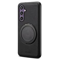 DENIOR - DENIOR A14 Samsung Galaxy S23 FE Magnetfodral Konstl&auml;der Svart