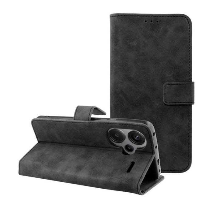 OEM - Xiaomi Redmi Note 13 Pro Plus Plånboksfodral Tender - Svart
