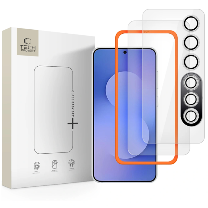 Tech-Protect - [3-Pack] Tech-Protect Galaxy S25 FE Härdat Glas Skärmskydd