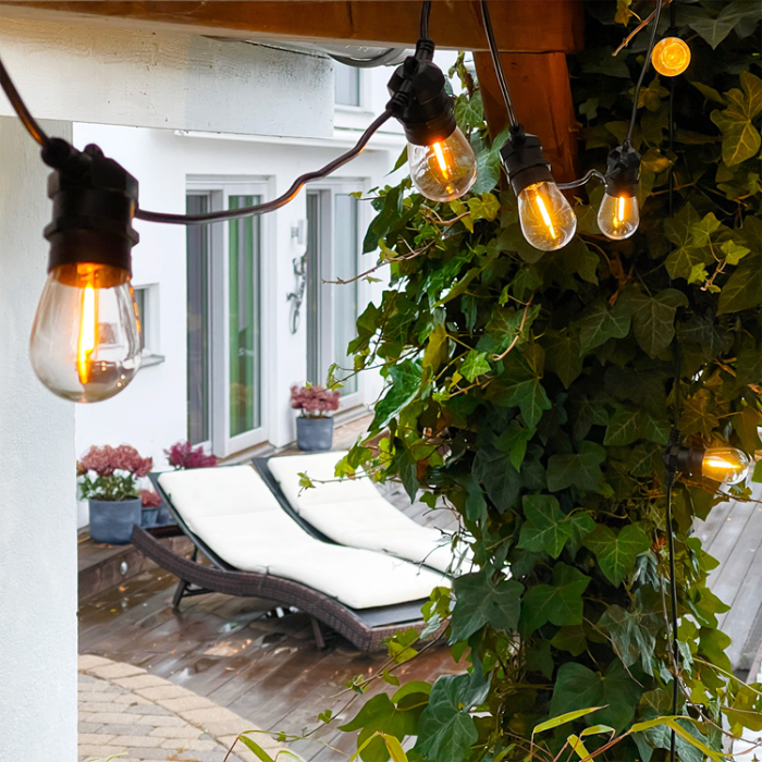 LightsOn - LightsOn Cosy Partyslinga 10 ljuskällor 5m slinga 3W IP44