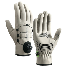 A-One Brand - Varma Handskar Cykel Vindtäta Anti Slip Fleece DB83 - Khaki