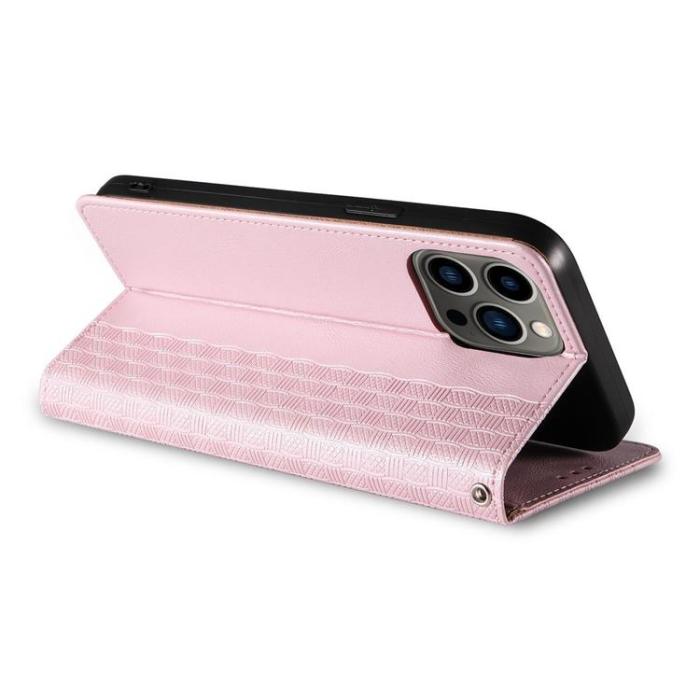 OEM - Galaxy S23 Plus Plånboksfodral Magnet Strap - Röd