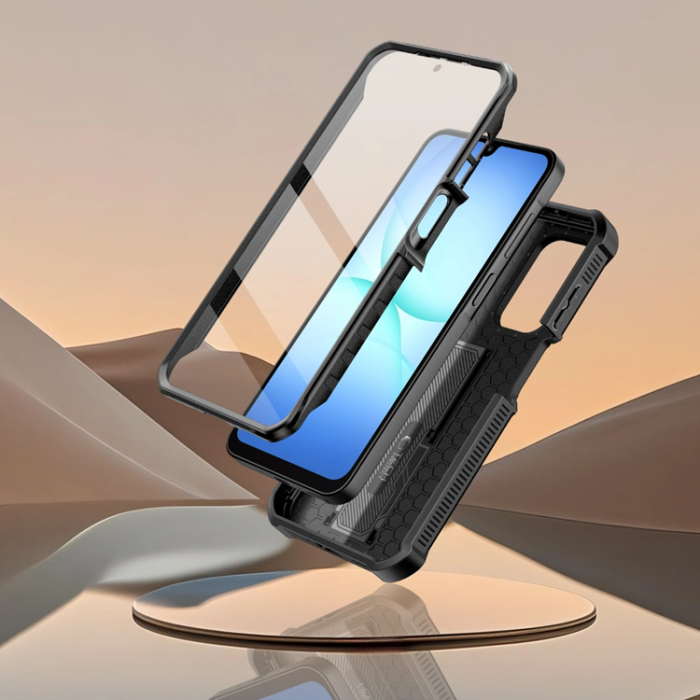 A-One Brand - Tech-Protect Galaxy A17 4G/5G Mobilskal Kevlar Camplus - Svart