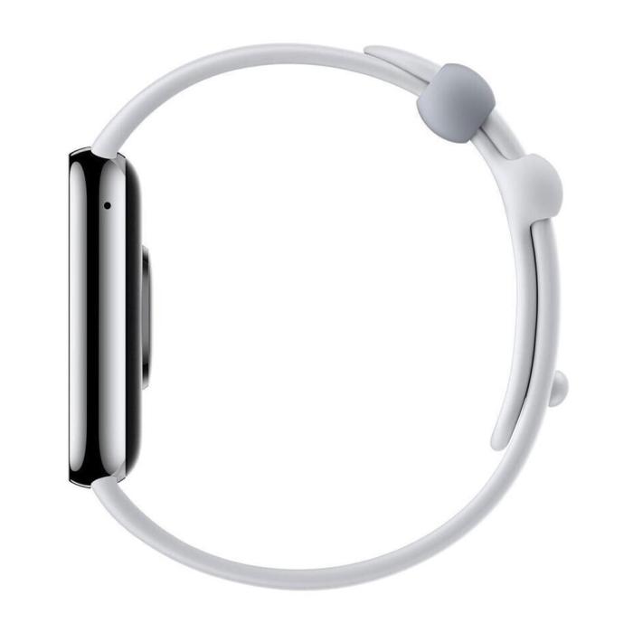 Xiaomi - Xiaomi Smart Band 8 Pro 44mm GPS Silver Aluminium Case Grå Silicone Strap (Grå)