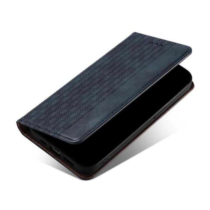OEM - Galaxy S22 Plus Plånboksfodral Magnet Strap - Blå