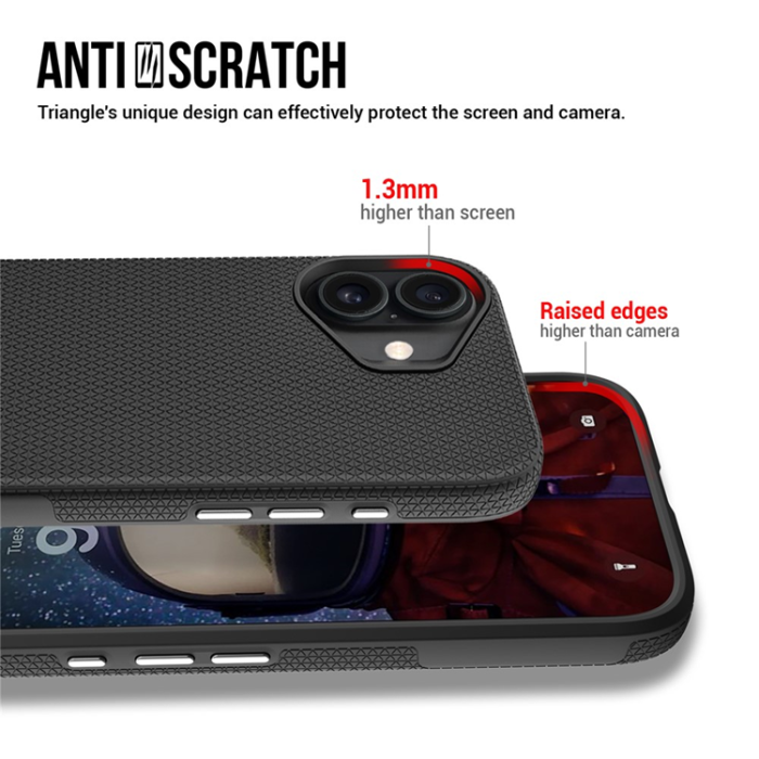 A-One Brand - iPhone 17 Mobilskal MagSafe Protective TPU+PC - Svart