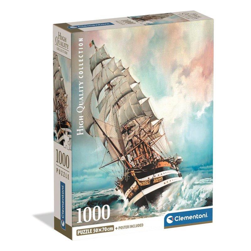CLEMENTONI Pussel 1000 Pcs CB High Quality Collection Amerigo Vespucci