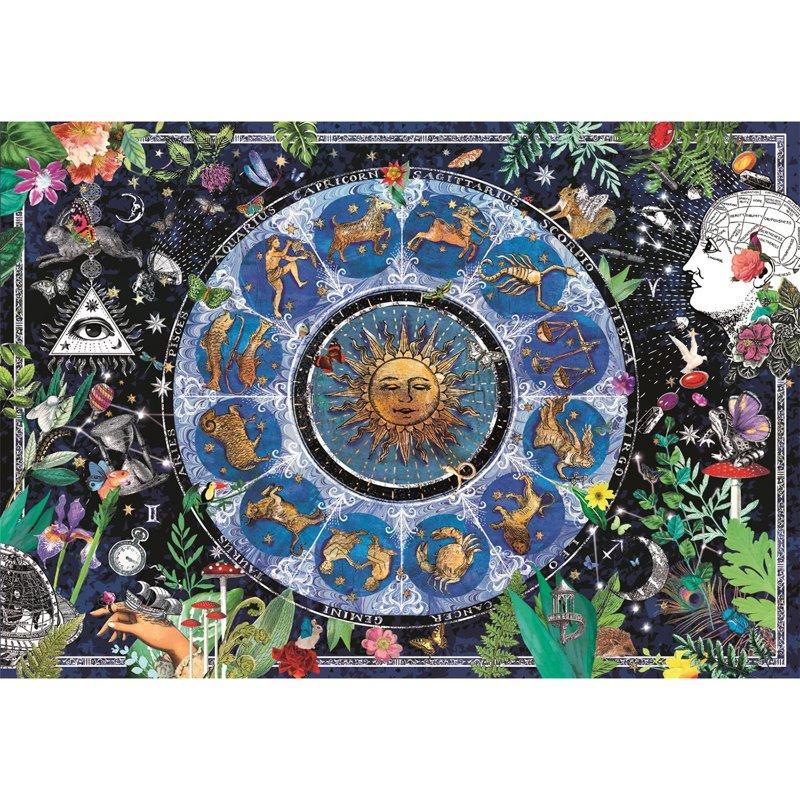 CLEMENTONI Pussel 1000 Pcs CB High Quality Collection Astrological Chart