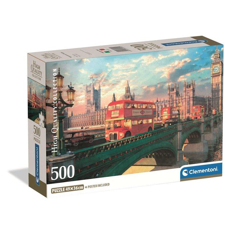CLEMENTONI Pussel 500 Pcs CB High Quality Collection Westminster Bridge