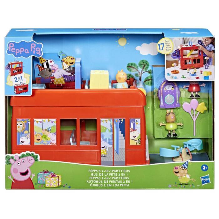 Peppa Pig - PEPPA PIG Peppa´s 2 In 1 Party Bus