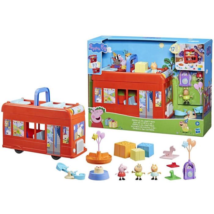 Peppa Pig - PEPPA PIG Peppa´s 2 In 1 Party Bus