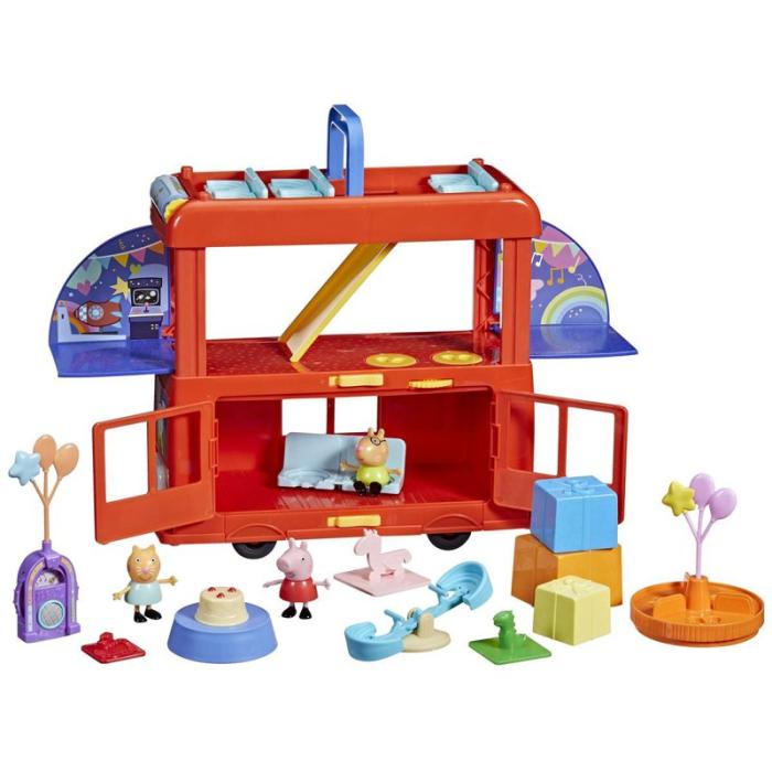 Peppa Pig - PEPPA PIG Peppa´s 2 In 1 Party Bus