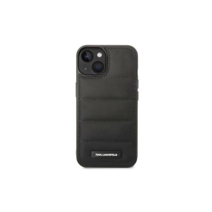 KARL LAGERFELD - Karl Lagerfeld iPhone 14 Fodral Hårt Skal Puffy Logo Svart
