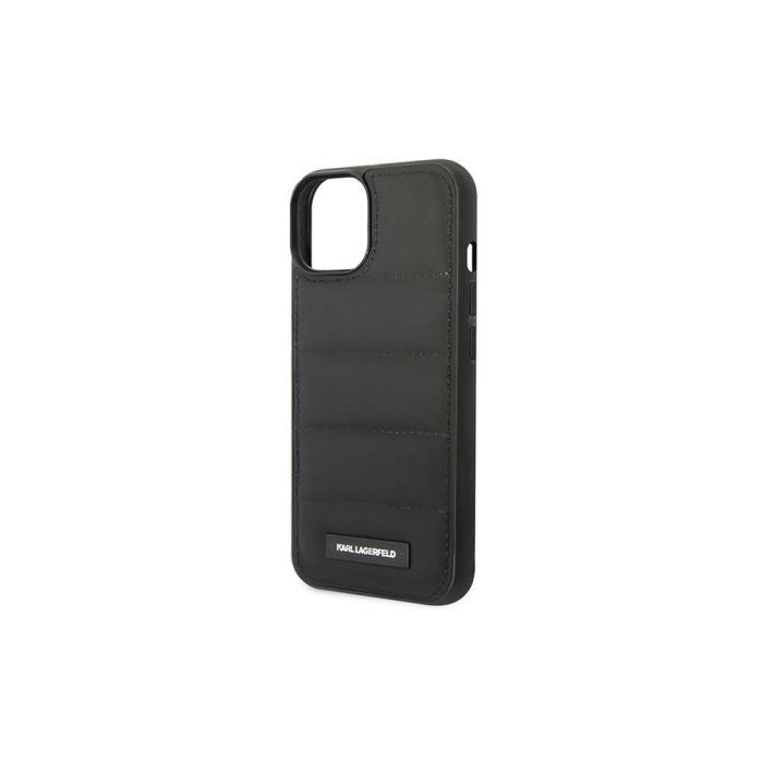 KARL LAGERFELD - Karl Lagerfeld iPhone 14 Fodral Hårt Skal Puffy Logo Svart