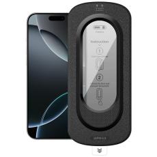 A-One Brand - H&auml;rdat glas Sk&auml;rmskydd F&ouml;r iPhone 16 Pro Max Anti-Spy med Installationsverktyg