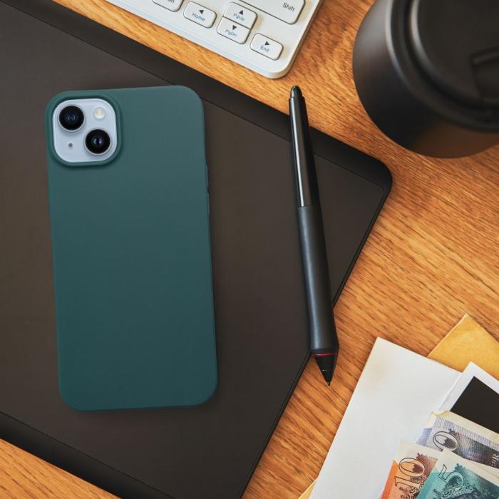 OEM - MATT skal för iPhone 11 i mörkgrön